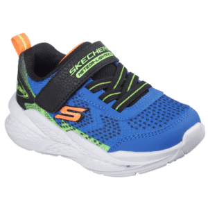 Skechers 401490N ‘S-Lights: Meteor-Lights 2.0’ – Childrens Bungee-lace and Velcro Fastening Light up Trainer