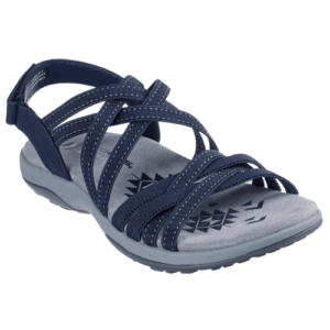 Skechers 163571 ‘Reggae Slim – Summer Getaway’ – Womens Velcro Fastening Sandal