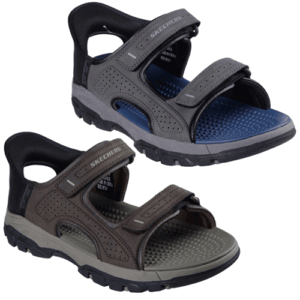 Skechers 205289 ‘Tresmen – Reece’ – Mens Velcro Fastening Slip-in Sandal