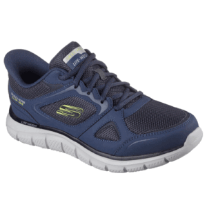 Skechers 233039 ‘Track - Ezral’– Mens Lace-up Slip-in Trainer