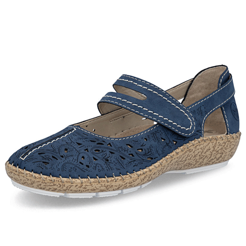Rieker ‘44872’ – Womens Velcro Fastening Shoe