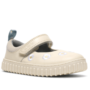 Clarks ‘Cove Flower’ – Girls Velcro Fastening Shoe