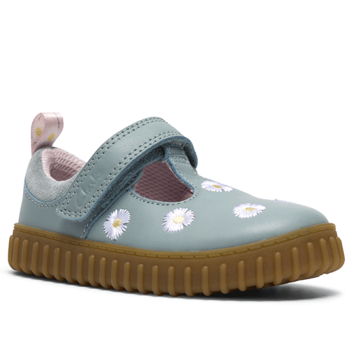 Clarks ‘Cove Spring’ – Girls Velcro Fastening T-Bar Shoe