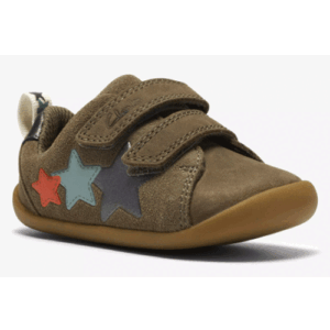 Clarks ‘Roamer City’ – Boys Dual Velcro Fastening Pre-Walker