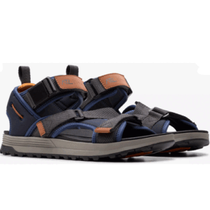 Clarks ‘ATL Trek Tide’ – Mens Triple Velcro Fastening Sandal