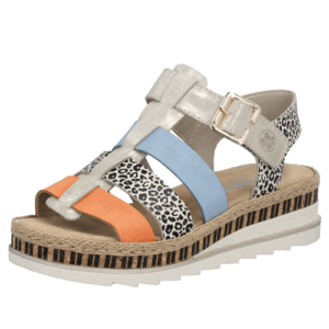 Rieker ‘V7904’ – Womens Velcro Fastening Sandal