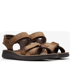 Clarks ‘Wesley Shore’ – Mens Dual Velcro Fastening Sandal