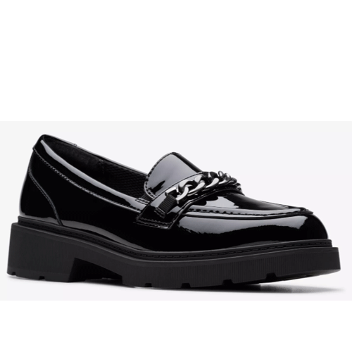 Clarks ‘Eris Edge’ – Girls Slip-on School Shoe