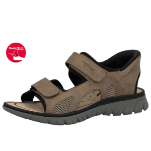Rieker ‘26753’ – Mens Dual Velcro Fastening Ready2Go Sandal