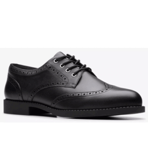 Clarks ‘Tapa Pure’ – Girls Lace-up School Shoe