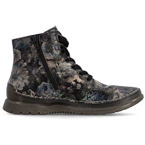 Rieker ‘53632’ – Women’s Lace-up and Zip Fastening Ankle Boot - Image 2