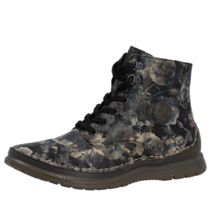 Rieker ‘53632’ – Women’s Lace-up and Zip Fastening Ankle Boot