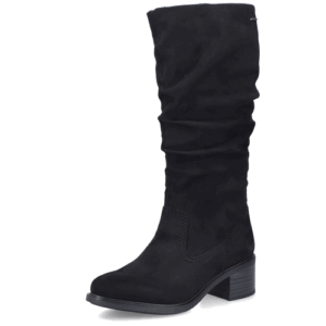 Rieker ‘74192’ – Womens Zip Fastening Knee High Slouch Boot