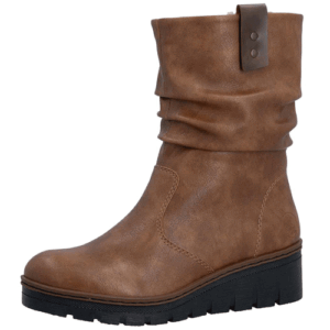 Rieker ‘X9155’ – Women’s Zip Fastening ¾ Length Boot
