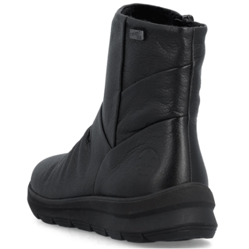 Rieker ‘Z0066’ – Womens Zip Fastening Ankle Boot - Image 2