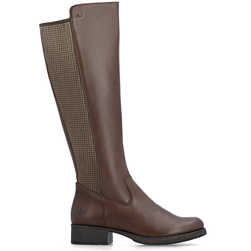 Rieker ‘Z9591’ – Womens Zip Fastening Knee High Boot - Image 2