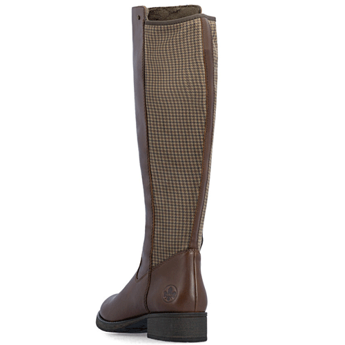 Rieker ‘Z9591’ – Womens Zip Fastening Knee High Boot - Image 3
