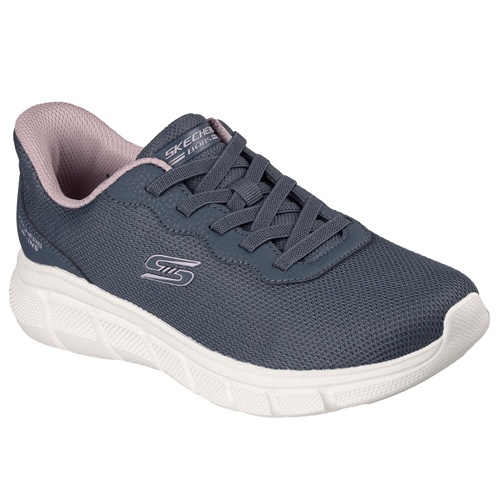 Skechers 117324 ‘Bobs B Flex – Flex Lucy’ – Womens Bungee Laced Slip-in Trainers