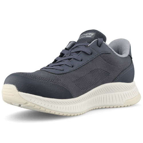 Skechers 117744 ‘Bobs Squad 4 – Essential Look’ – Womens Lace-up Slip-in Waterproof Trainer - Image 4