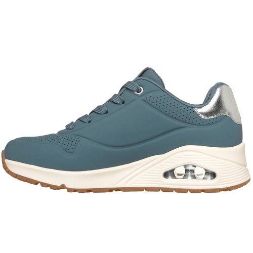 Skechers 177094 ‘Uno – Golden Air’ – Womens Lace-up Trainer - Image 2