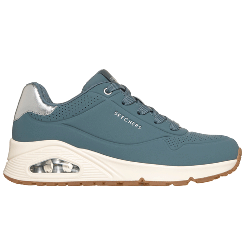 Skechers 177094 ‘Uno – Golden Air’ – Womens Lace-up Trainer - Image 3