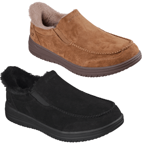 Skechers 205656 ‘Murette - Scofield’ – Mens Slip-in Slipper
