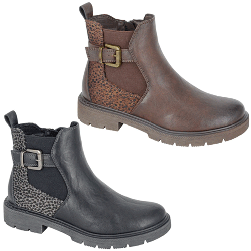 Cipriata L867 ‘Arnalda’ – Womens Zip Fastening Ankle Boot