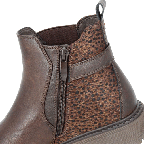 Cipriata L867 ‘Arnalda’ – Womens Zip Fastening Ankle Boot - Image 3